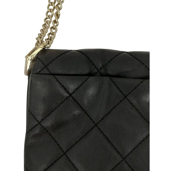 Kate Spade New York Emerson Place Lenia Black Quilted Leather Shoulder Bag - Picture 11 of 16